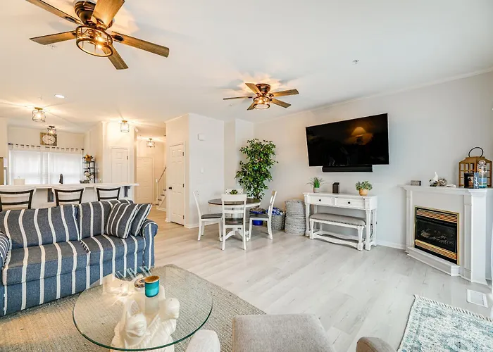 1 Mi To Maryland Beach: Ocean Retreat W/ Deck * Ocean City